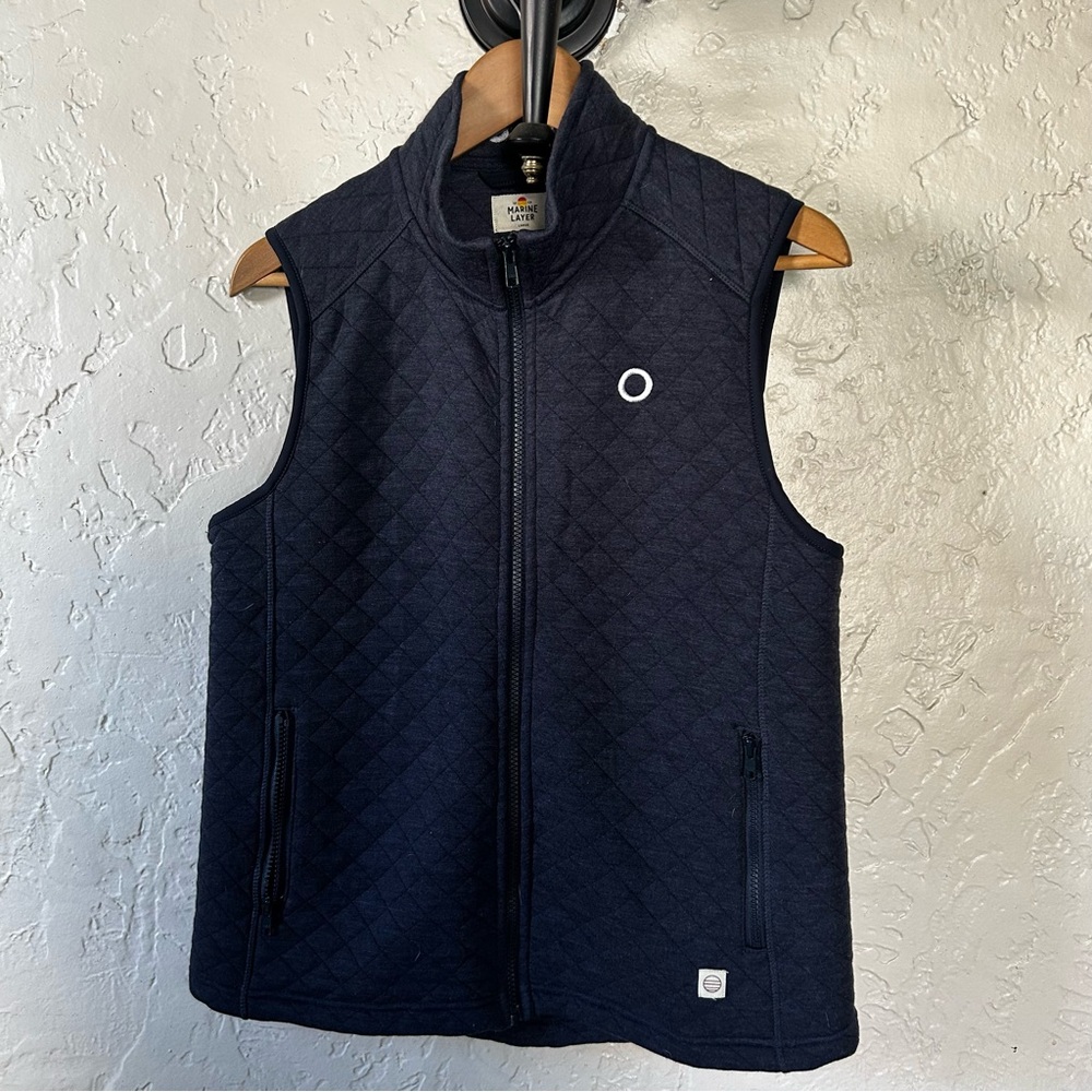 Marine Layer Women's Corbet Quilted Full-Zip Vest